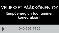 Veljekset Pääkkönen Oy logo